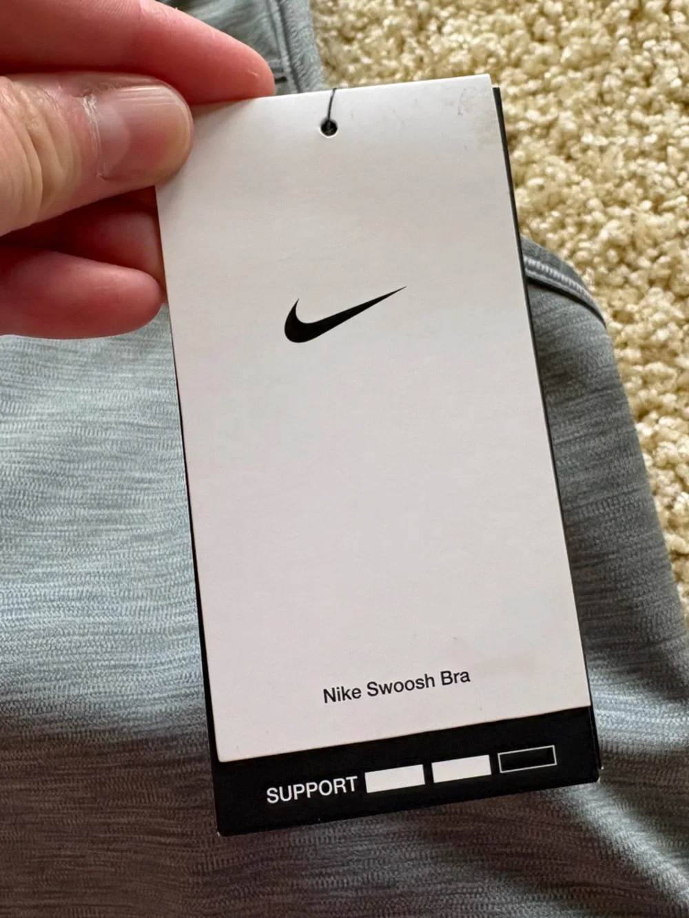 Nike supportive crop